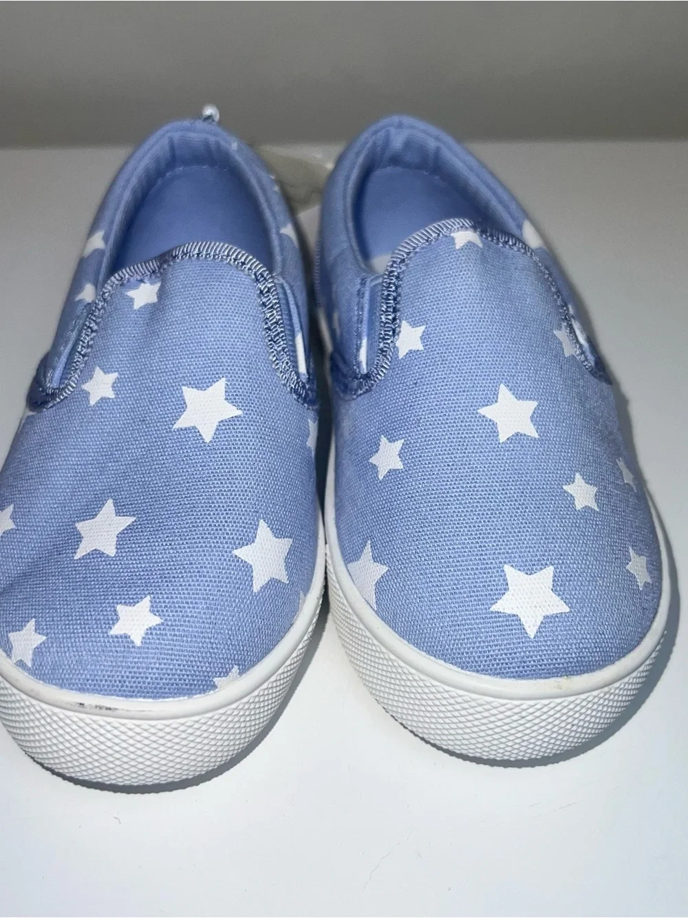 GAP Kids' Slip-On Star Print Shoes in Light Blue